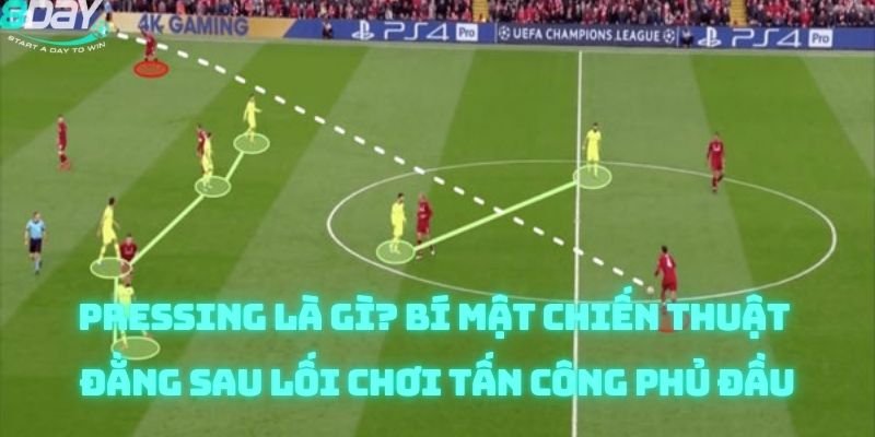 Pressing là gì? Bí mật chiến thuật đằng sau lối chơi tấn công phủ đầu